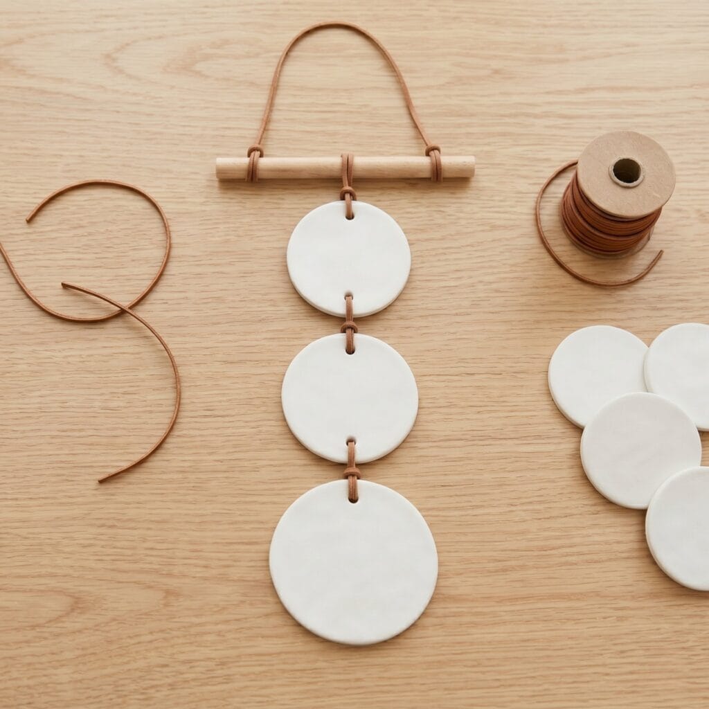 2. Matte Clay Pendants