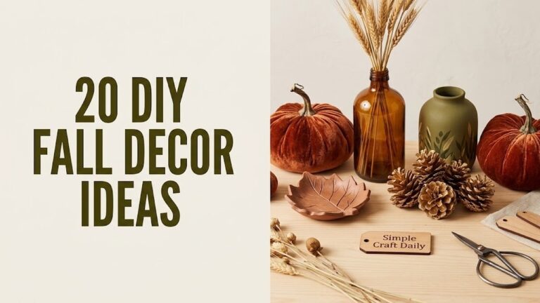 DIY fall decor ideas with velvet pumpkins, dried stems, and gilded accents